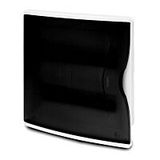 Cabinet NUOVA 3524 24TE under plaster transparent door IP40