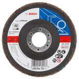 Flap disc X551, Expert for Metal D= 115 mm; G= 40, angled