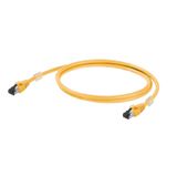 Patch cable, RJ45 IP 20, RJ45 IP 20, 20 m Class EA (ISO/IEC 11801 2010), LSZH, 16 m