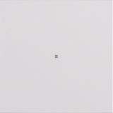 B.IQ push-button 1gang, KNX - B.IQ, p. white, matt, plastic