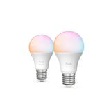 PHILIPS HUE-WCA Essential bulb A60 8W/60W E27 2200-6500K/RGB 806lm 2-pack