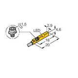 Magnetic Field Sensor For Pneumatic Cylinders   BIM-UNR-AP6X
