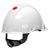 3M™ Hard Hat, Uvicator, Ratchet, Non vented, Dielectric 1000V, Leather