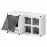 Modular Enclosure 4 DIN 8 System Modules IP40 Grey