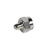 Coaxial terminator Type F 75Ω