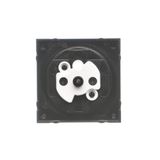 SAT-SAT-RTV double aerial socket, atten.: 1dB, white