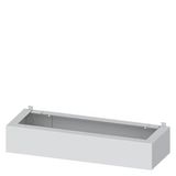 ALPHA, base, H: 100 mm, W: 550 mm, D: 210 mm, RAL 7035