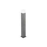 Garden luminaire LARGO, E27, max. 15 W, IP44, post 700 mm, graphite