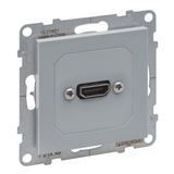 HDMI SOCKET PRECABLED ALUMINIUM