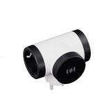 MOPSCH 2X2P+E LATRO USBC+C W/B