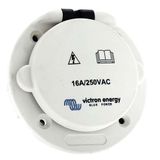 Victron Energy Shore Power Systems Power Inlet Polyamid with cover 16A/250Vac (2p/3w)