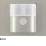 Motion det. 1.1 m, K.5, stainless steel matt, lacq.