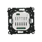 Double loudspeaker socket, (module), Simon 24, IP20, white