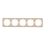 Double intermediate switch with indicator LED light without pictogram, (module), 10AX, quick connection, anthracite, metalic