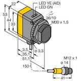 Photoelectric Sensor Opposed Mode Sensor (Emitter/Receiver)   QS30RRXH2OQ5