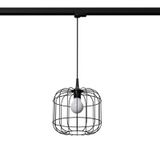 HANGING LAMP 3 PHASE CELTA BLACK E27