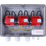 T1+2 junction box, IP65 encl. f. PV sys.
