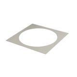 Cover plate DL6X6-R500 decorative plate