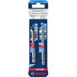 EXPERT HEX-9 Hard Ceramic + HEX-9 Multi Construction Drill Bit, 6 mm