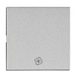 Rocker S 50 with symbol fan, silver