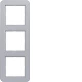 Triple cover frame, C.1, titanium