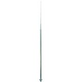 Air-term. rod D 40/16/10mm Al L 8000 mm with earthing clamp and KS con