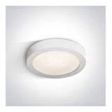 62115F/W/V WHITE PLAFO 15W CCTV IP40 230V