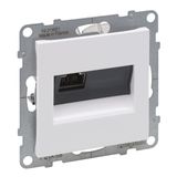 RJ45 SOCKET CAT6A STP WHITE