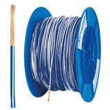 PVC Insulated Single Core Wire H05V-K 0.75mmý, bl/wt (coil) (The price is shown without markup on metals. Request a quote for accurate information)