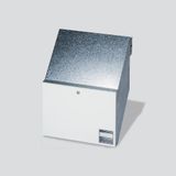 BKV 611-4/3-0 W Pass-through letterbox for installation in the wall