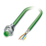 SACCBP-M12MSD-4CON-M16/2,0-933 - Device connector, rear mounting