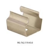 Metal holder for NS profile