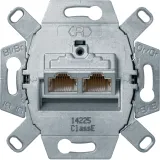 UAE socket, network socket 8/8-pin, shielded, Class EA