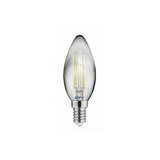 LED LIGHT SOURCE, FILAMENT GRAY, A-G, C35, 2700K, E14, 4,0W, AC220-240V, 360°, 300lm, 44mA