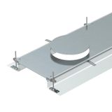 OKA-G50040140DR9 Flushfloor trunking unit for service unit GESR9 2400x500x140