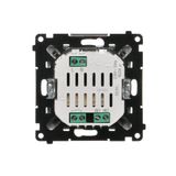 SOON ON SALE, single socket outlet with earthing for IP44 version with frame seal, without shutters, Push In system, (module), Simon 24, IP44, 16A, graphite mat