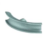 Bending segment St 1 1/4", R 150