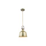 Ceiling luminaire ZENIT II,4043,AC220-240V,50/60Hz,1*E27, IP20,AVG22,5CM,single, gold