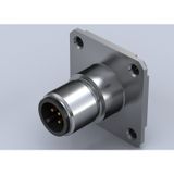 Built-in plugs, M12, Mounting thread: , Number of poles: 5, Strand / cable length:
