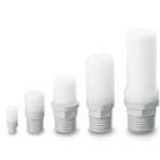 AN05 to 40, Silencer, Compact Resin Type, Male Thread