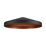LALU® TETRA 36, Lampshade, Mix&Match, H:8.9 cm, black