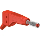 4 mm plug, screw connection, 1.0 mm², red, 64.9325-22