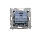 Light push button, (module), 10AX, quick connection, white