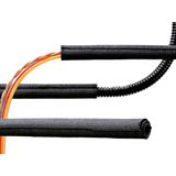 WPET-SCF38B.25 zwart  Beschermkous zelfsluitend