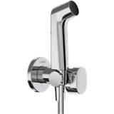 Bidette 1jet S EcoSmart hand shower set surface-mounted part, chrome