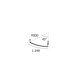 DOMYNOS: PCB 3K 48V 3.3W R.300MM A45