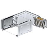 Horizontal elbow for prefabricated electrical conduit MR 400A type B