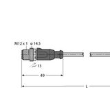 Industrial Ethernet/PROFINET Cable Connection Cable   RSSD-PSGS4M-4416-15M