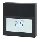 QAA2160D/BK - Room sensor, active, temperature, display, black