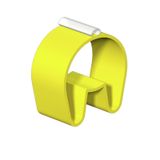 Socket x 5.3 mm, Polyester, TPU, Colour: yellow, Transparent, Conductor O.D.: 24 - 35 mm